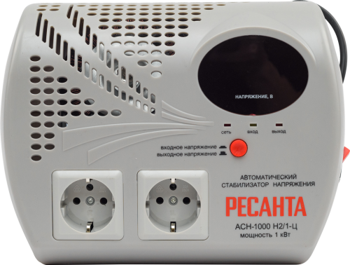 Стабилизатор напряжения серии LUX Ресанта АСН-1000Н2/1-Ц